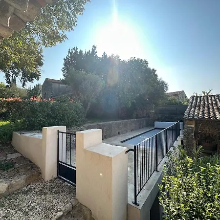 Maison Pure Style Provençale-jardin Clôturé-4 Pers Collorgues